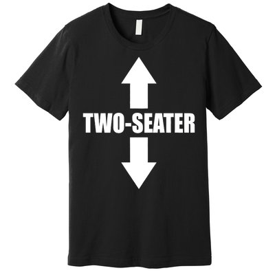 Two Seater Arrow Funny Premium T-Shirt