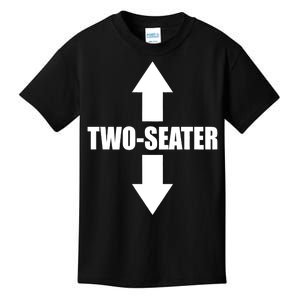 Two Seater Arrow Funny Kids T-Shirt