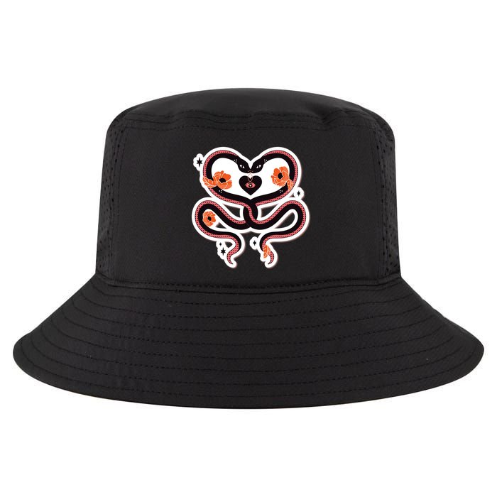 Two Snakes Sad Romance Cool Comfort Performance Bucket Hat