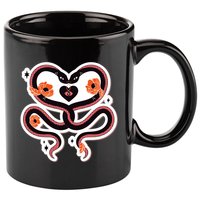 Two Snakes Sad Romance 11oz C Handle Ceramic Mug