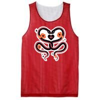 Two Snakes Sad Romance Mesh Reversible Basketball Jersey Tank