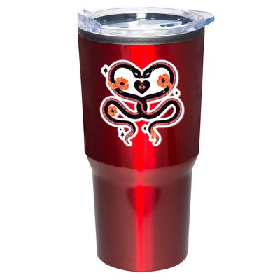 Two Snakes Sad Romance Tumbler