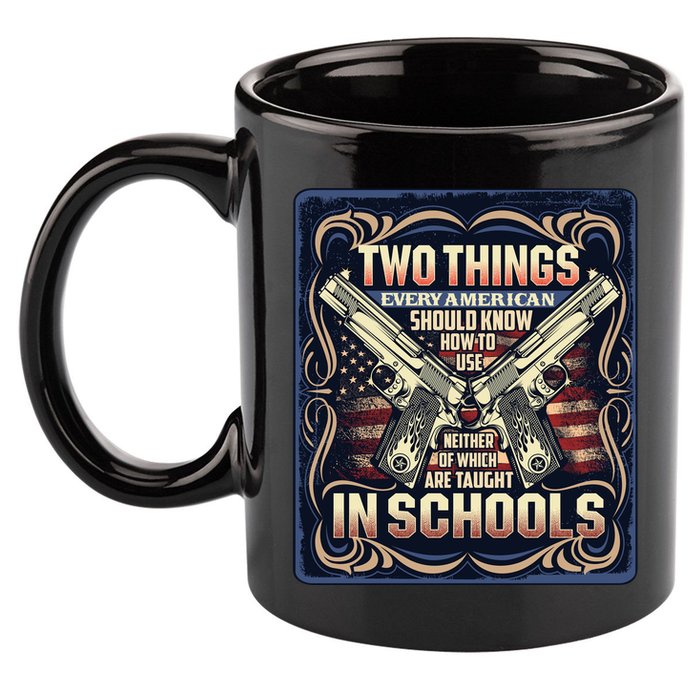 Two Things Every American Should Know How To Use 11oz C Handle Ceramic Mug