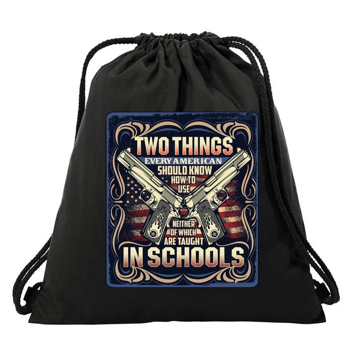 Two Things Every American Should Know How To Use Drawstring Bag