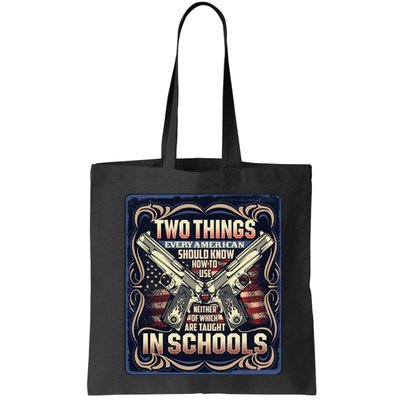 Two Things Every American Should Know How To Use Bag