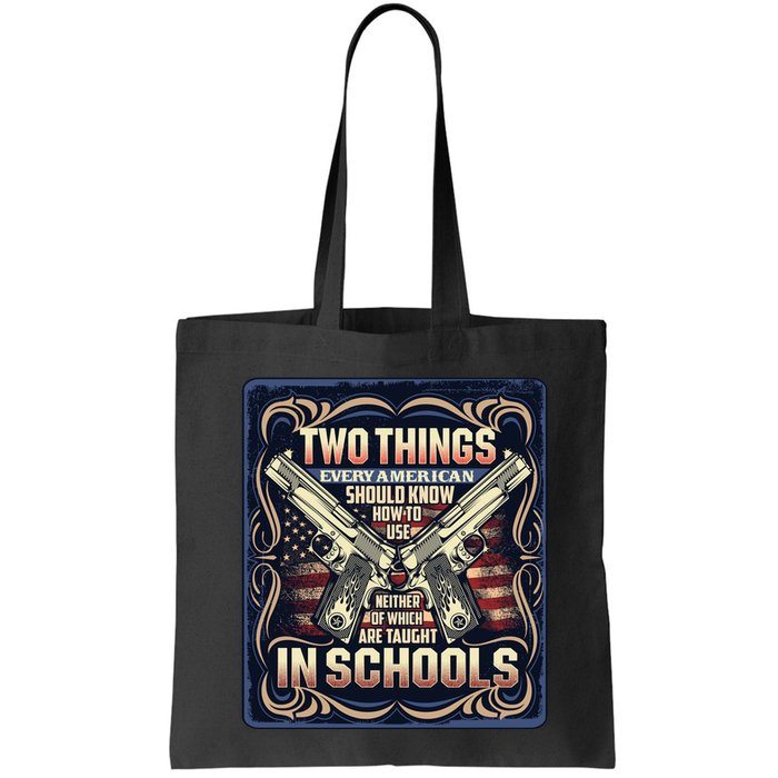 Two Things Every American Should Know How To Use Bag