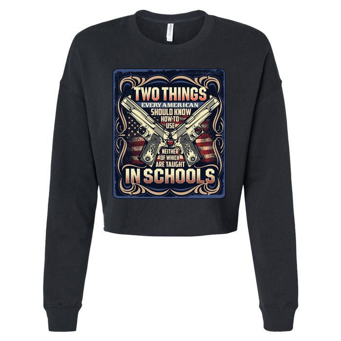 Two Things Every American Should Know How To Use Cropped Pullover Crew