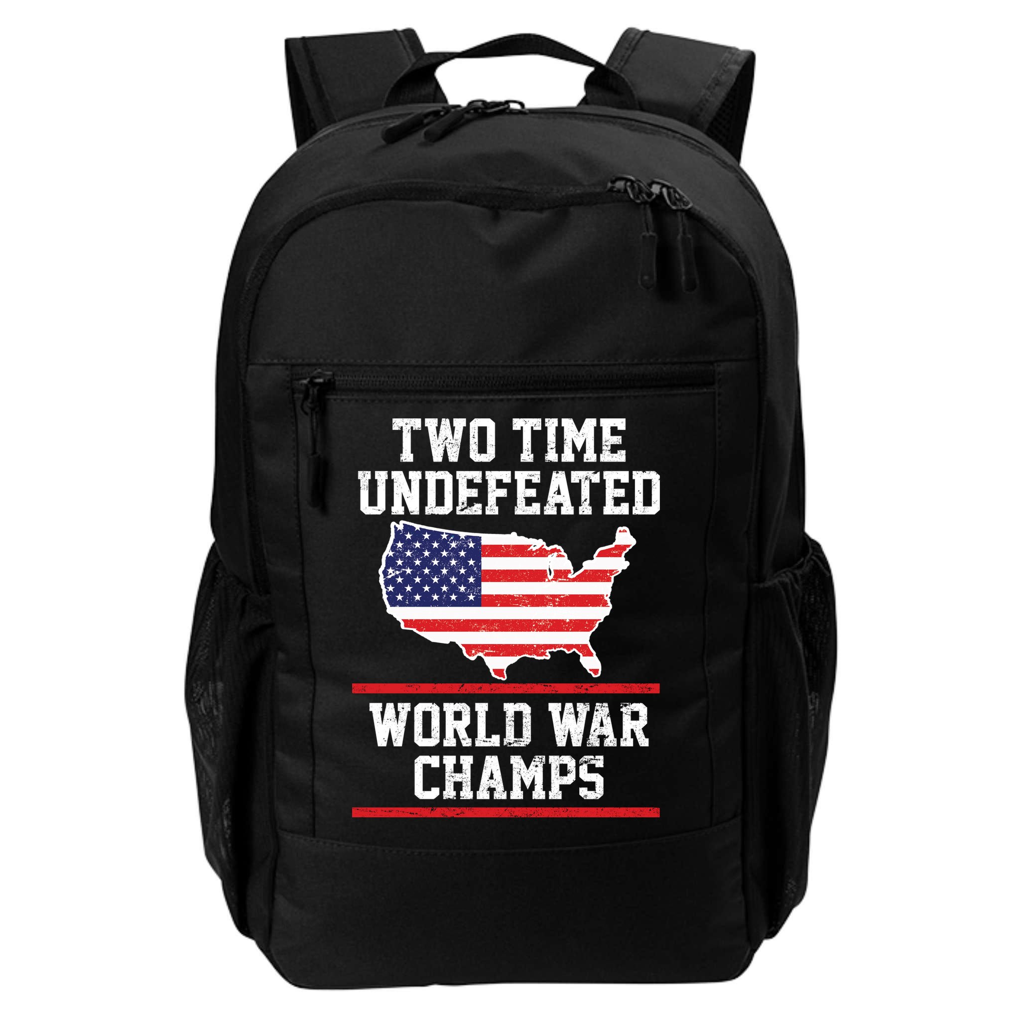 Two Time Undefeated World War Champs Backpack