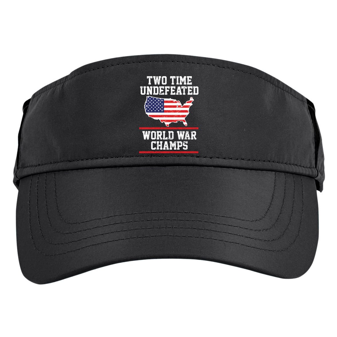 Two Time Undefeated World War Champs Adult Drive Performance Visor