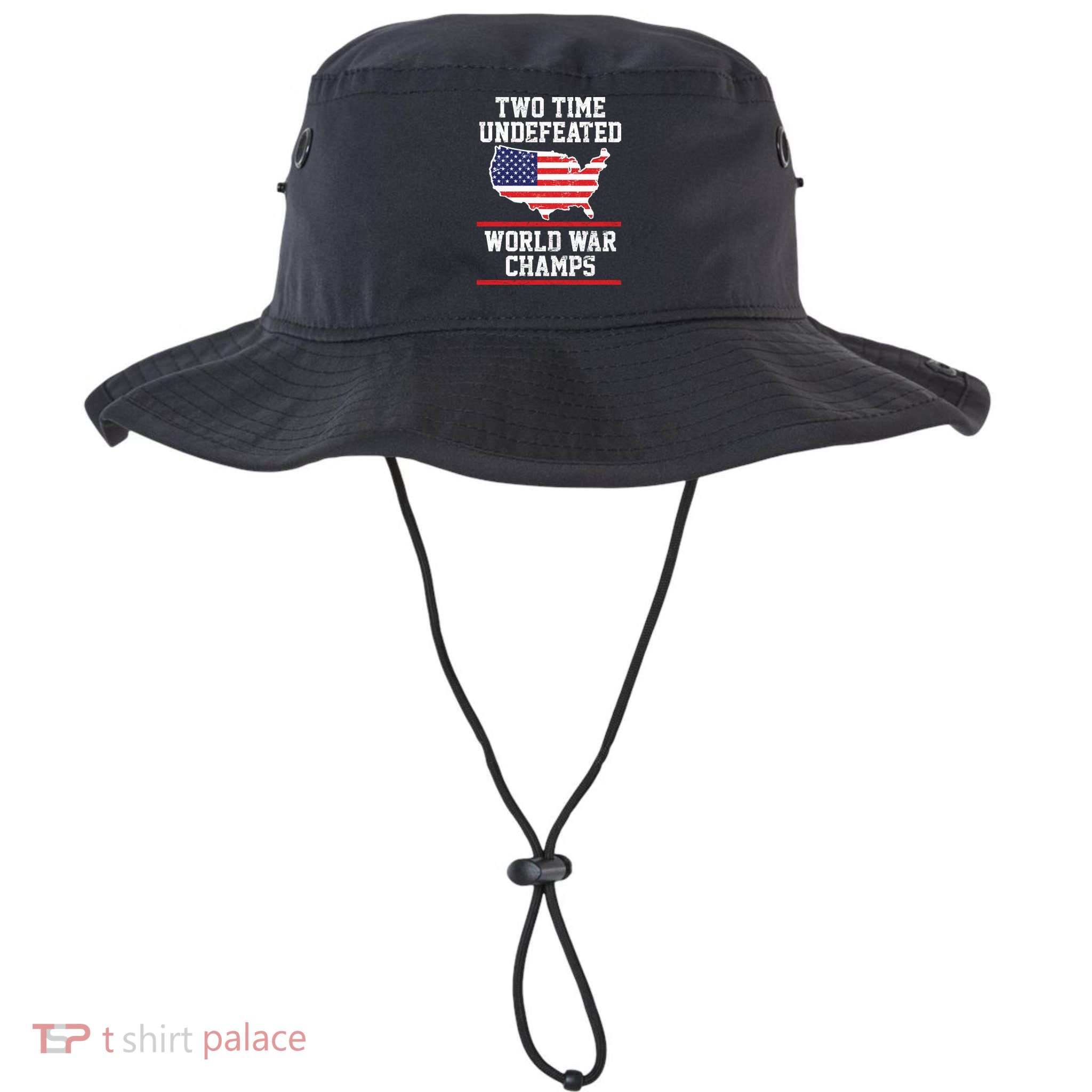 Two Time Undefeated World War Champs Bucket Hat
