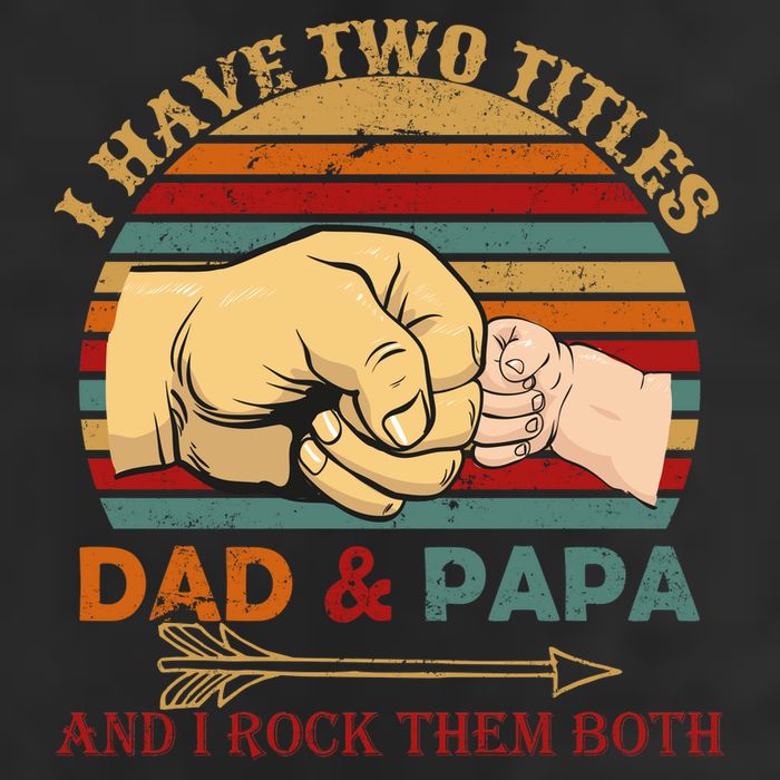 Two Titles Dad And Pap I Rock Them Both Tumbler