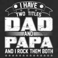 Two Titles Dad And Papa Adult Drive Performance Visor