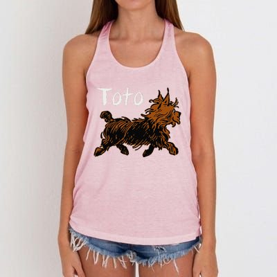 Toto Wizard Of OZ DogFunny Fairytale Women's Knotted Racerback Tank