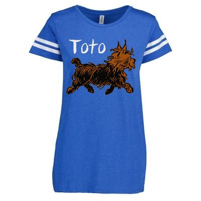 Toto Wizard Of OZ DogFunny Fairytale Enza Ladies Jersey Football T-Shirt