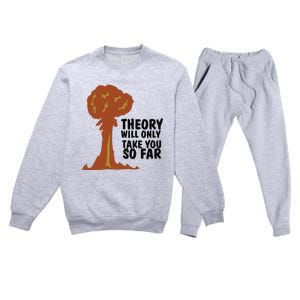 Theory Will Only Take You So Far Oppenheimer Premium Crewneck Sweatsuit Set