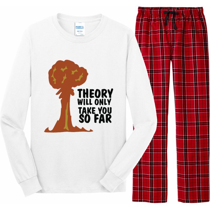 Theory Will Only Take You So Far Oppenheimer Long Sleeve Pajama Set