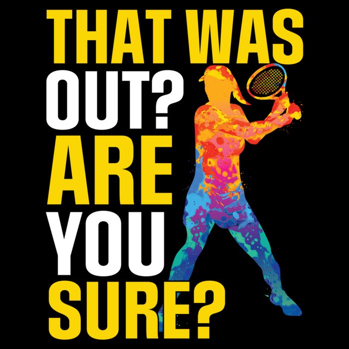 That Was Out Are You Sure Sport Tennis Cool Gift Impact Tech Backpack