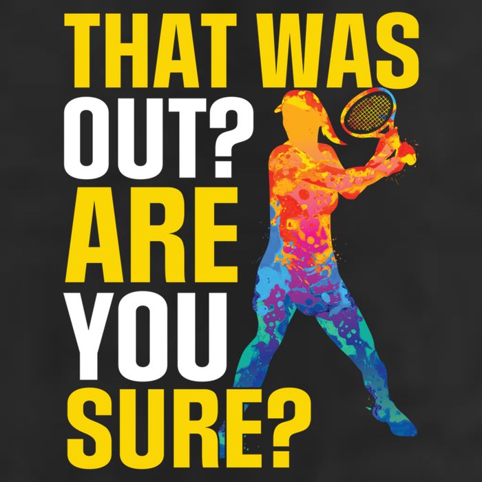 That Was Out Are You Sure Sport Tennis Cool Gift Hat