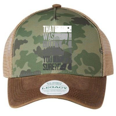 That Was Out Are You Sure Tennis Gift Legacy Tie Dye Trucker Hat