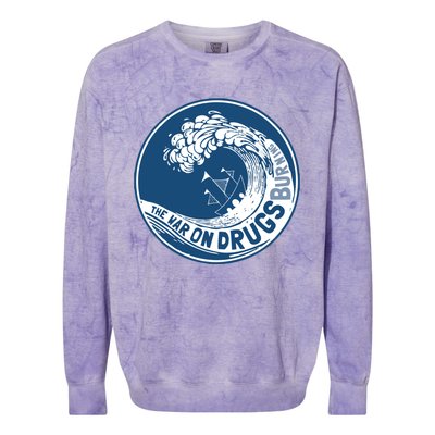 The War On Drugs Colorblast Crewneck Sweatshirt