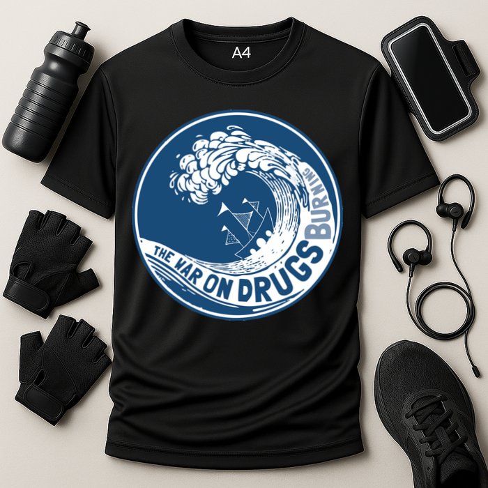 The War On Drugs Cooling Performance Crew T-Shirt