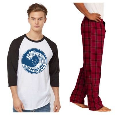 The War On Drugs Raglan Sleeve Pajama Set