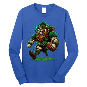 Touchdown With Our Leprechaun American Football And Great Gift Long Sleeve Shirt