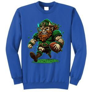 Touchdown With Our Leprechaun American Football And Great Gift Sweatshirt