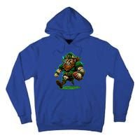 Touchdown With Our Leprechaun American Football And Great Gift Tall Hoodie