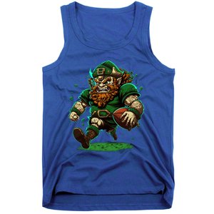 Touchdown With Our Leprechaun American Football And Great Gift Tank Top