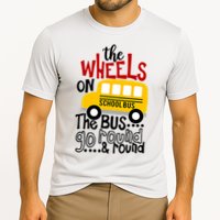 The Wheels On The School Bus Go Round And Round Back To School Performance Shirt