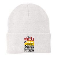 The Wheels On The School Bus Go Round And Round Back To School Beanie