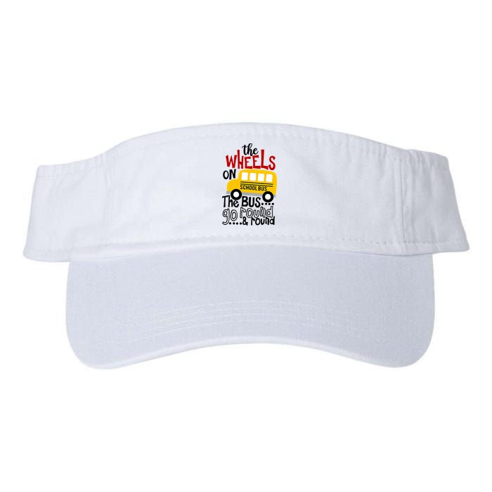 The Wheels On The School Bus Go Round And Round Back To School Visor