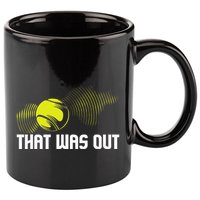 That Was Out Tennis Player Sports Lover Matching Team 11oz C Handle Ceramic Mug