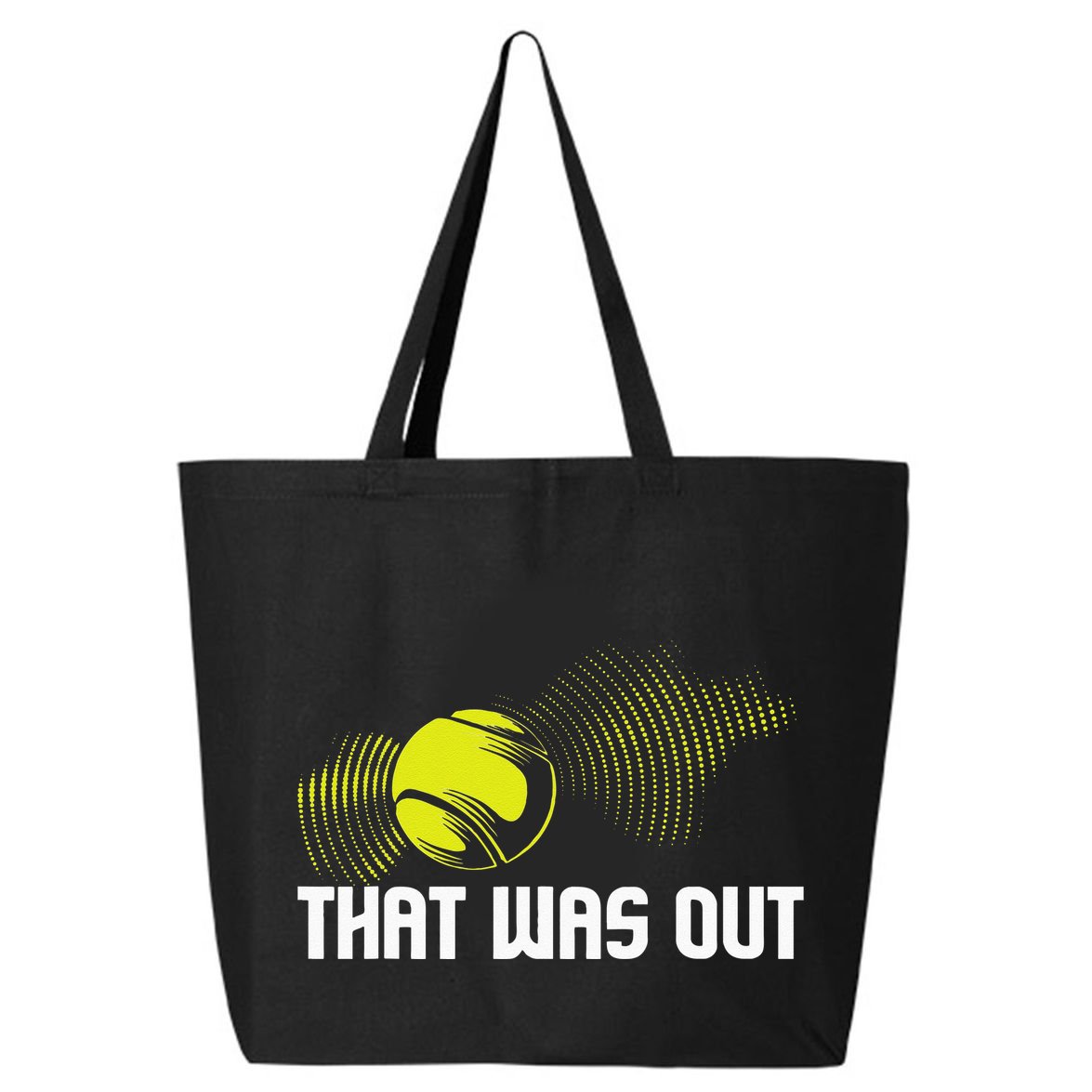 That Was Out Tennis Player Sports Lover Matching Team 25L Jumbo Tote