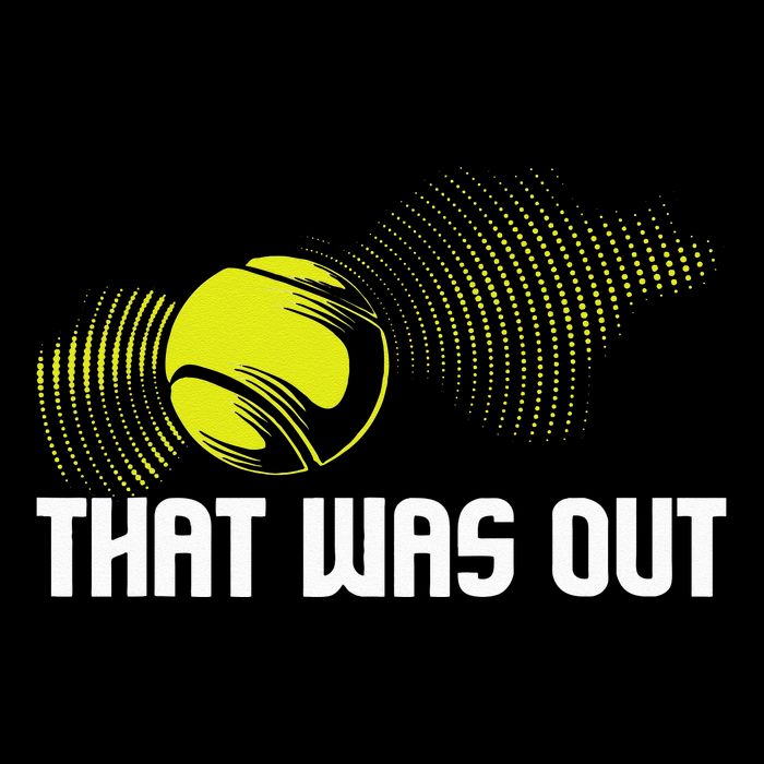 That Was Out Tennis Player Sports Lover Matching Team Visor