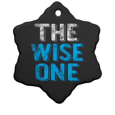 The Wise One Passover Holiday Jewish Gifts Ceramic Star Ornament