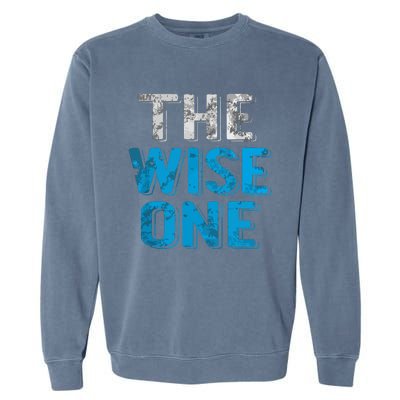 The Wise One Passover Holiday Jewish Gifts Garment-Dyed Sweatshirt