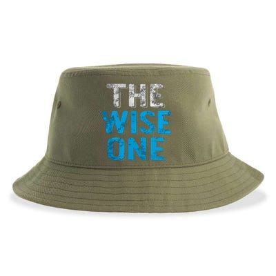 The Wise One Passover Holiday Jewish Gifts Sustainable Bucket Hat