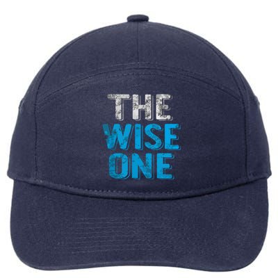 The Wise One Passover Holiday Jewish Gifts 7-Panel Snapback Hat