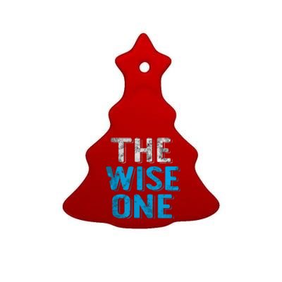 The Wise One Passover Holiday Jewish Gifts Ceramic Tree Ornament