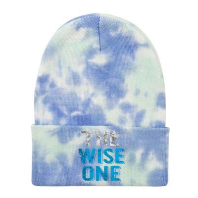 The Wise One Passover Holiday Jewish Gifts Tie Dye 12in Knit Beanie