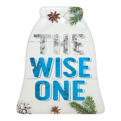 The Wise One Passover Holiday Jewish Gifts Ceramic Bell Ornament