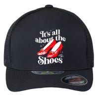 The W.I.Z.A.R.D Of Oz Dorothy Gale Its All About The Shoes Flexfit Unipanel Trucker Cap