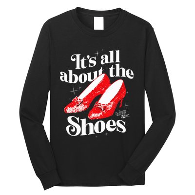 The W.I.Z.A.R.D Of Oz Dorothy Gale Its All About The Shoes Long Sleeve Shirt