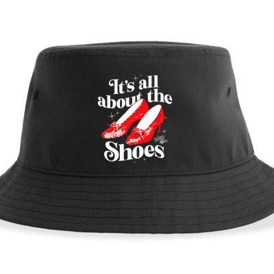 The W.I.Z.A.R.D Of Oz Dorothy Gale Its All About The Shoes Sustainable Bucket Hat