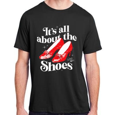 The W.I.Z.A.R.D Of Oz Dorothy Gale Its All About The Shoes Adult ChromaSoft Performance T-Shirt