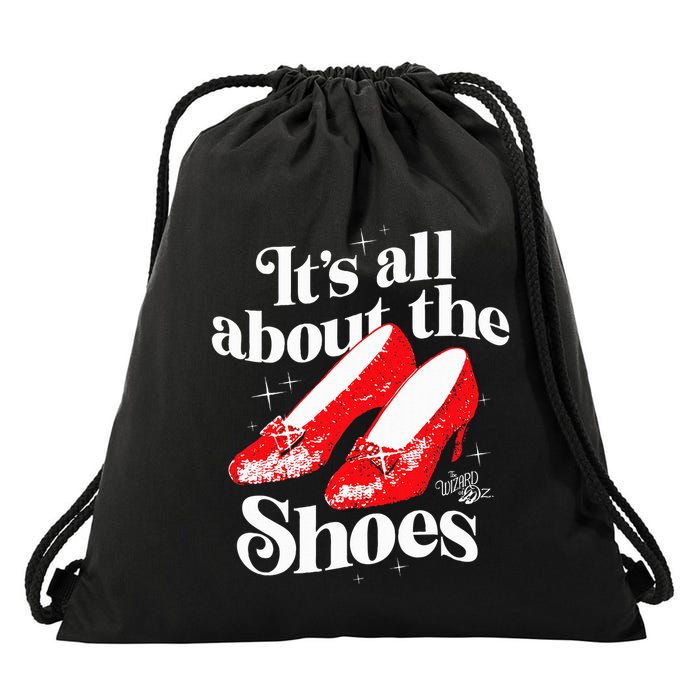 The W.I.Z.A.R.D Of Oz Dorothy Gale Its All About The Shoes Drawstring Bag