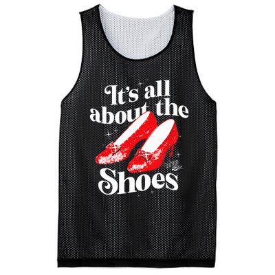 The W.I.Z.A.R.D Of Oz Dorothy Gale Its All About The Shoes Mesh Reversible Basketball Jersey Tank