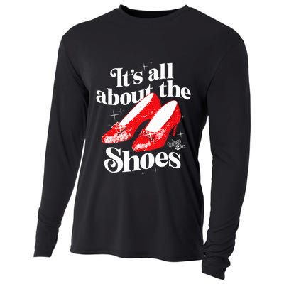 The W.I.Z.A.R.D Of Oz Dorothy Gale Its All About The Shoes Cooling Performance Long Sleeve Crew